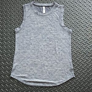 Athleta Heathered Gray Sleeveless Tank Top